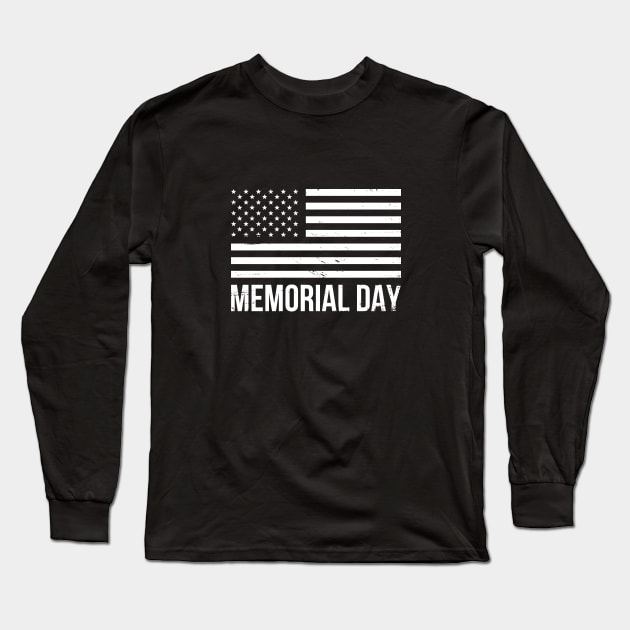 Memorial Day Long Sleeve T-Shirt by Skala